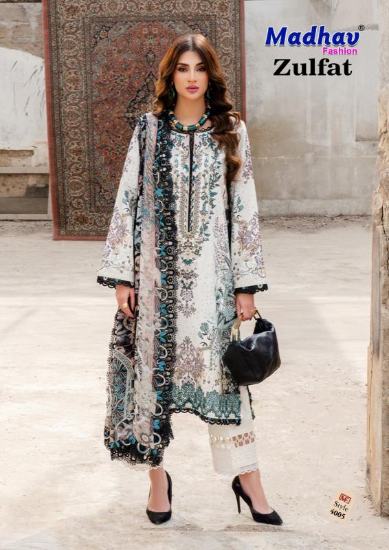 Madhav zulfat vol 4 wholesale dress materials in hyderabad with price